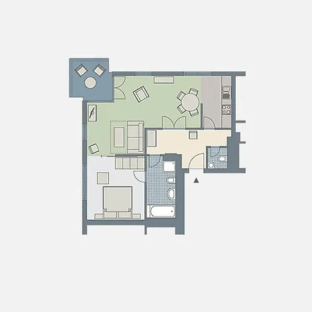 Kaiservillen Heringsdorf - Ferienwohnung Mit 1 Schlafzimmer Und Balkon D132 Buitenkant foto
