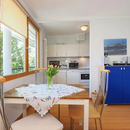 Kaiservillen Heringsdorf - Ferienwohnung Mit 1 Schlafzimmer Und Balkon D132 Buitenkant foto