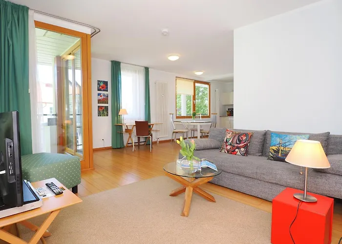Kaiservillen Heringsdorf - Ferienwohnung Mit 1 Schlafzimmer Und Balkon D132
